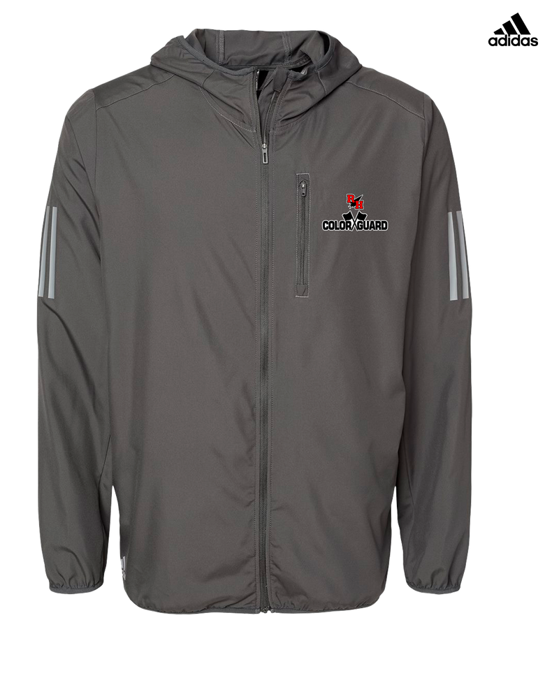 Rose Hill HS Color Guard Logo - Adidas Men's Windbreaker