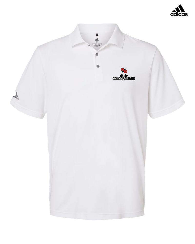 Rose Hill HS Color Guard Logo - Adidas Men's Performance Polo