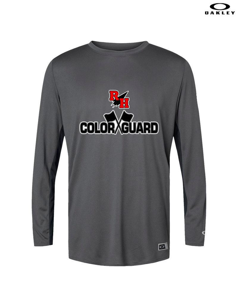 Rose Hill HS Color Guard Logo - Oakley Hydrolix Long Sleeve