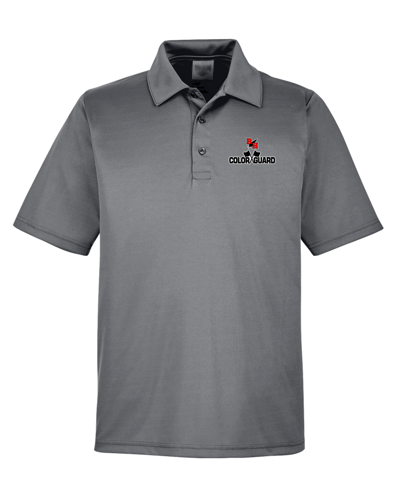 Rose Hill HS Color Guard Logo - Men's Polo