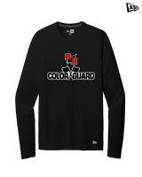 Rose Hill HS Color Guard Logo - New Era Long Sleeve Crew