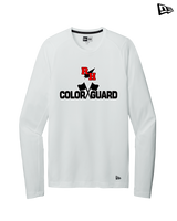 Rose Hill HS Color Guard Logo - New Era Long Sleeve Crew