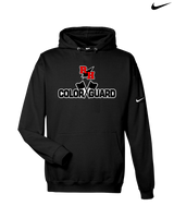 Rose Hill HS Color Guard Logo - Nike Club Fleece Hoodie