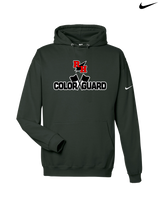 Rose Hill HS Color Guard Logo - Nike Club Fleece Hoodie