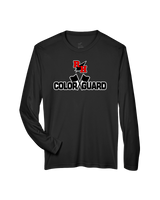 Rose Hill HS Color Guard Logo - Performance Long Sleeve