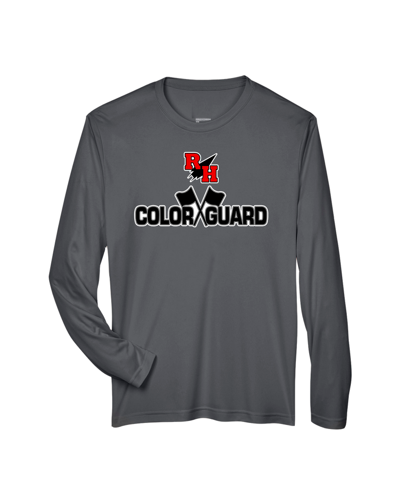 Rose Hill HS Color Guard Logo - Performance Long Sleeve