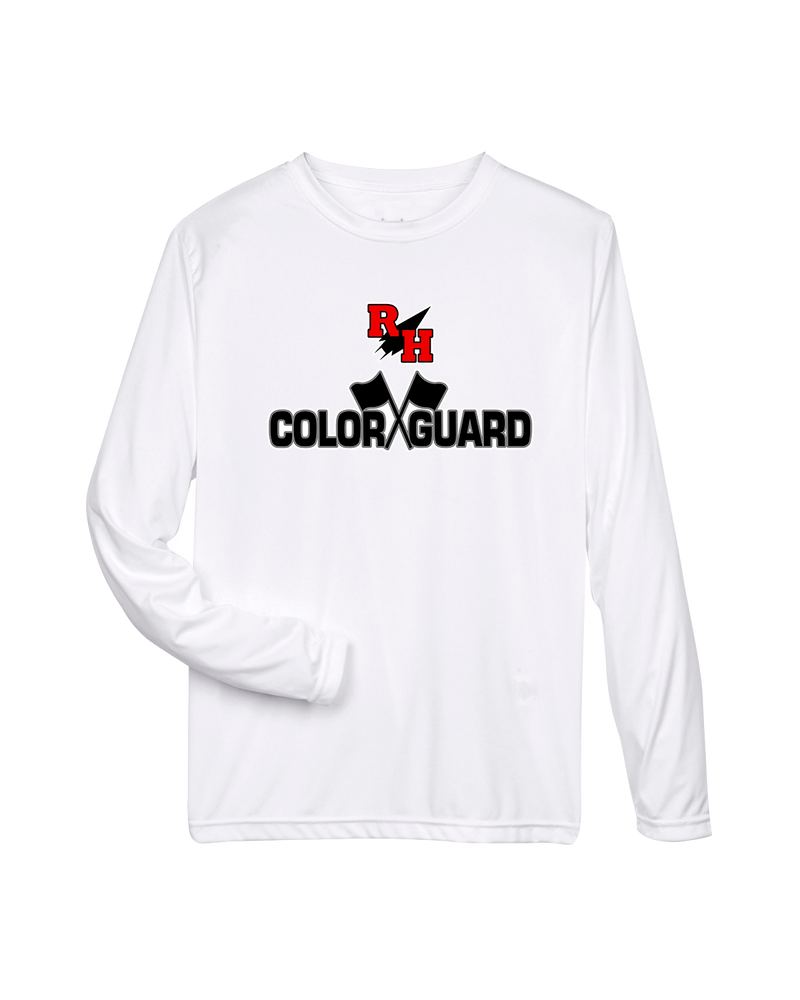 Rose Hill HS Color Guard Logo - Performance Long Sleeve