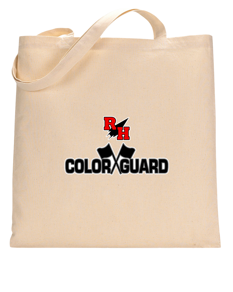 Rose Hill HS Color Guard Logo - Tote Bag