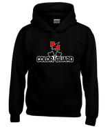 Rose Hill HS Color Guard Logo - Cotton Hoodie