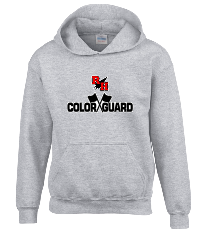 Rose Hill HS Color Guard Logo - Cotton Hoodie