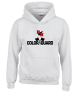 Rose Hill HS Color Guard Logo - Cotton Hoodie