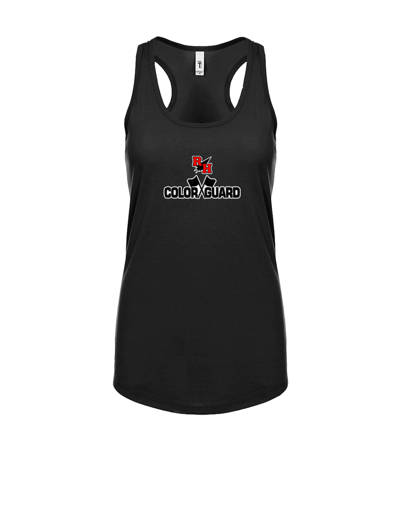 Rose Hill HS Color Guard Logo - Womens Tank Top