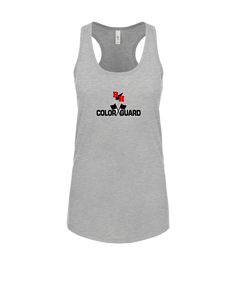 Rose Hill HS Color Guard Logo - Womens Tank Top