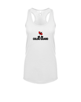 Rose Hill HS Color Guard Logo - Womens Tank Top