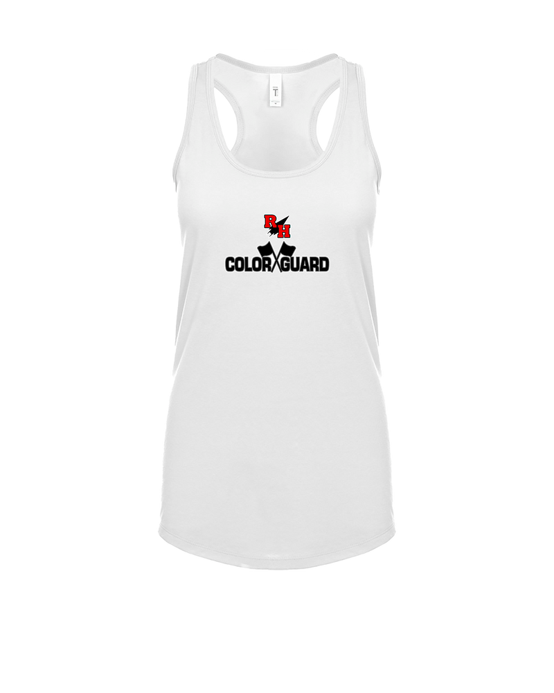 Rose Hill HS Color Guard Logo - Womens Tank Top