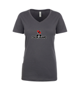 Rose Hill HS Color Guard Logo - Womens V-Neck