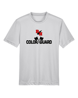 Rose Hill HS Color Guard Logo - Youth Performance T-Shirt