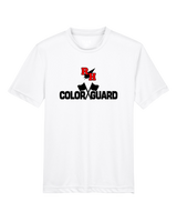 Rose Hill HS Color Guard Logo - Youth Performance T-Shirt