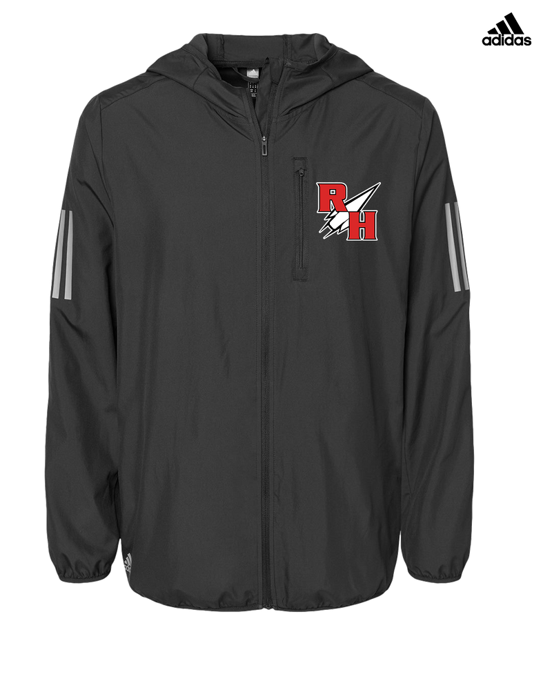 Rose Hill HS Track and Field RH Logo - Adidas Men's Windbreaker