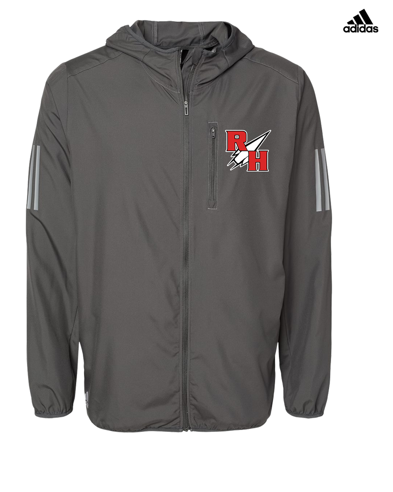 Rose Hill HS Track and Field RH Logo - Adidas Men's Windbreaker