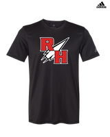 Rose Hill HS Track and Field RH Logo - Adidas Men's Performance Shirt