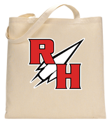 Rose Hill HS Track and Field RH Logo - Tote Bag