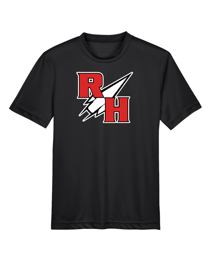 Rose Hill HS Track and Field RH Logo - Youth Performance T-Shirt