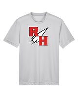 Rose Hill HS Track and Field RH Logo - Youth Performance T-Shirt