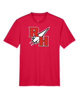 Rose Hill HS Track and Field RH Logo - Youth Performance T-Shirt