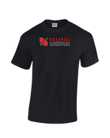 Rose Hill HS Basketball Basic - Cotton T-Shirt