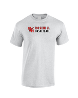 Rose Hill HS Basketball Basic - Cotton T-Shirt