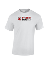 Rose Hill HS Basketball Basic - Cotton T-Shirt