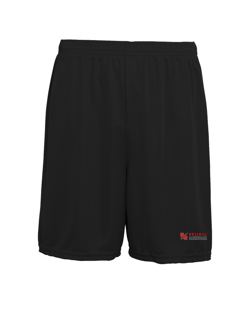 Rose Hill HS Basketball Basic - 7 inch Training Shorts