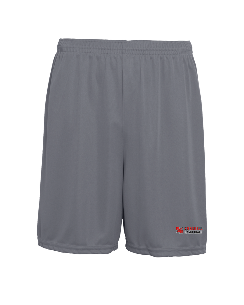 Rose Hill HS Basketball Basic - 7 inch Training Shorts