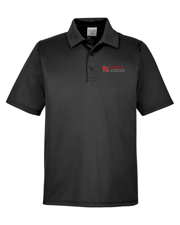 Rose Hill HS Basketball Basic - Men's Polo