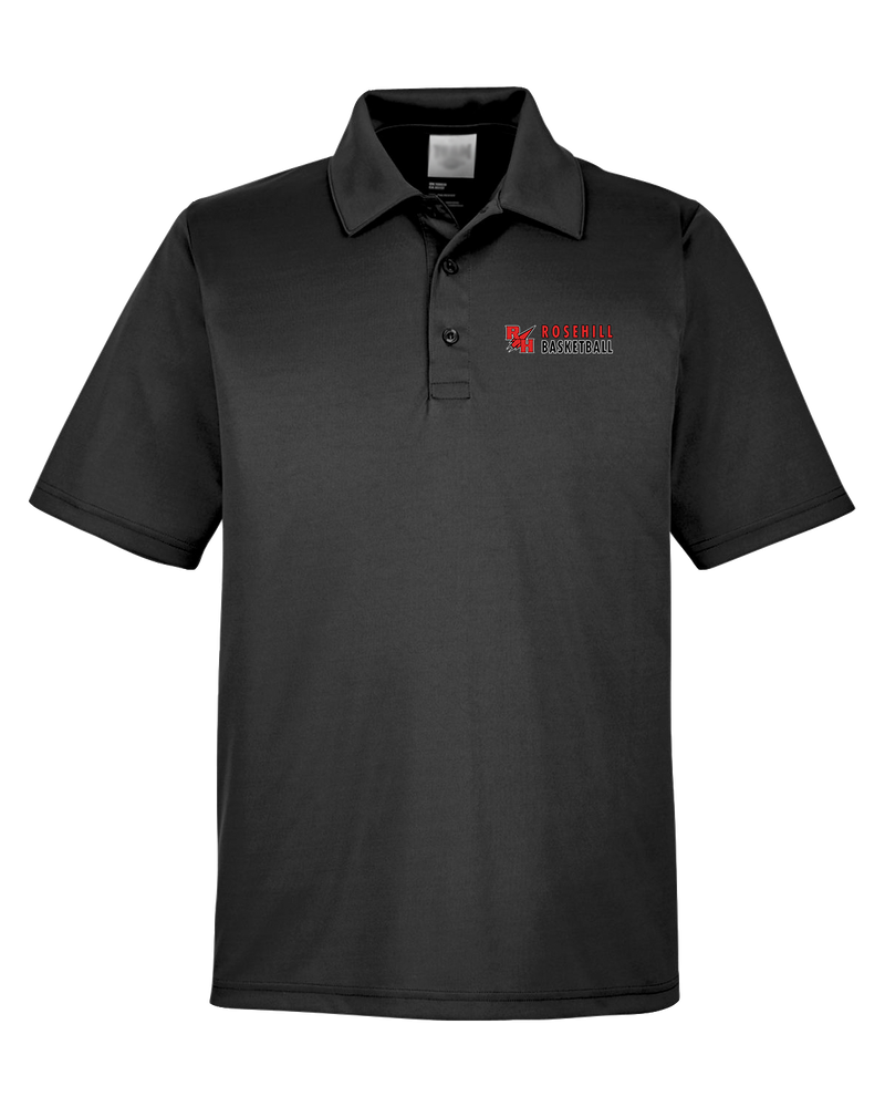 Rose Hill HS Basketball Basic - Men's Polo