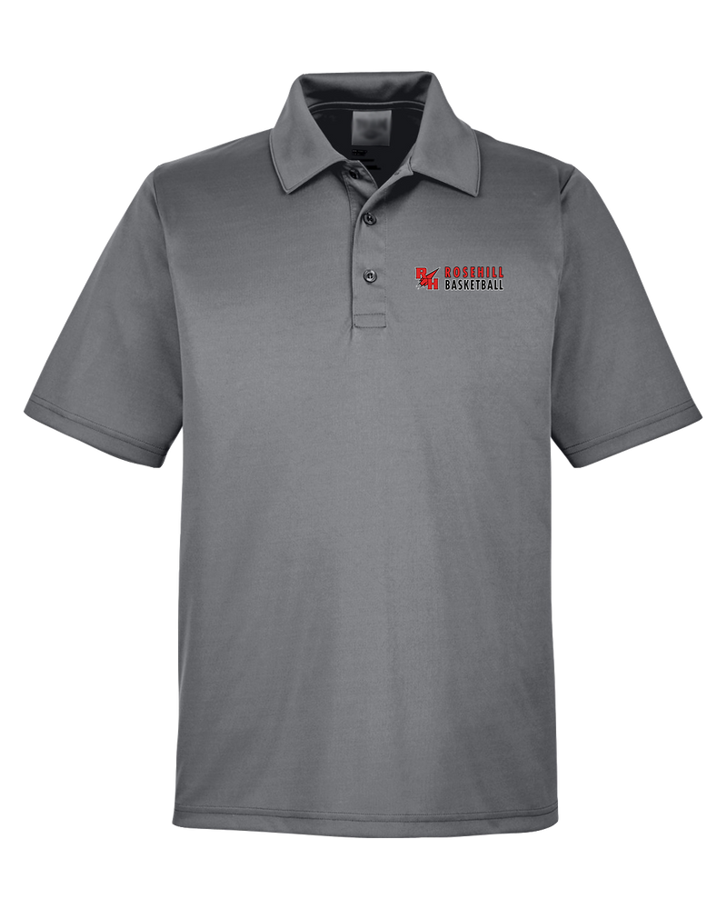 Rose Hill HS Basketball Basic - Men's Polo