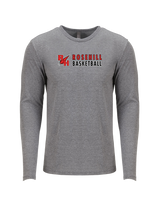 Rose Hill HS Basketball Basic - Tri Blend Long Sleeve