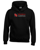 Rose Hill HS Basketball Basic - Cotton Hoodie