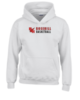 Rose Hill HS Basketball Basic - Cotton Hoodie