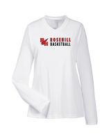 Rose Hill HS Basketball Basic - Womens Performance Long Sleeve