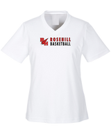 Rose Hill HS Basketball Basic - Womens Performance Shirt