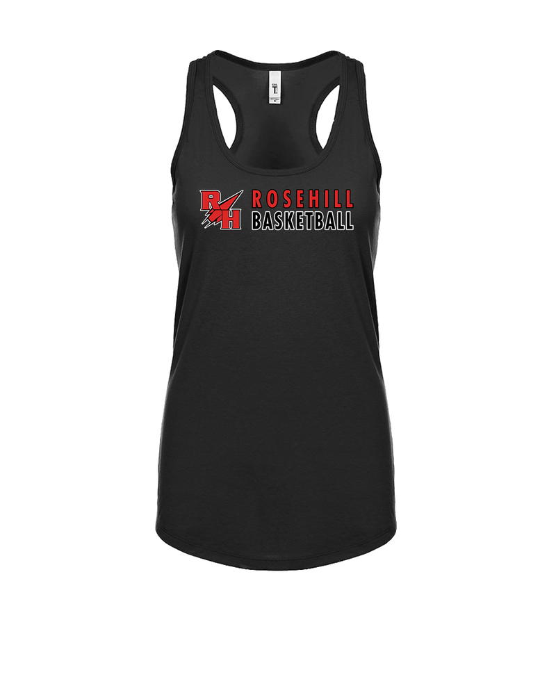 Rose Hill HS Basketball Basic - Womens Tank Top