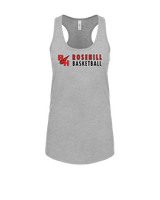 Rose Hill HS Basketball Basic - Womens Tank Top