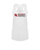 Rose Hill HS Basketball Basic - Womens Tank Top