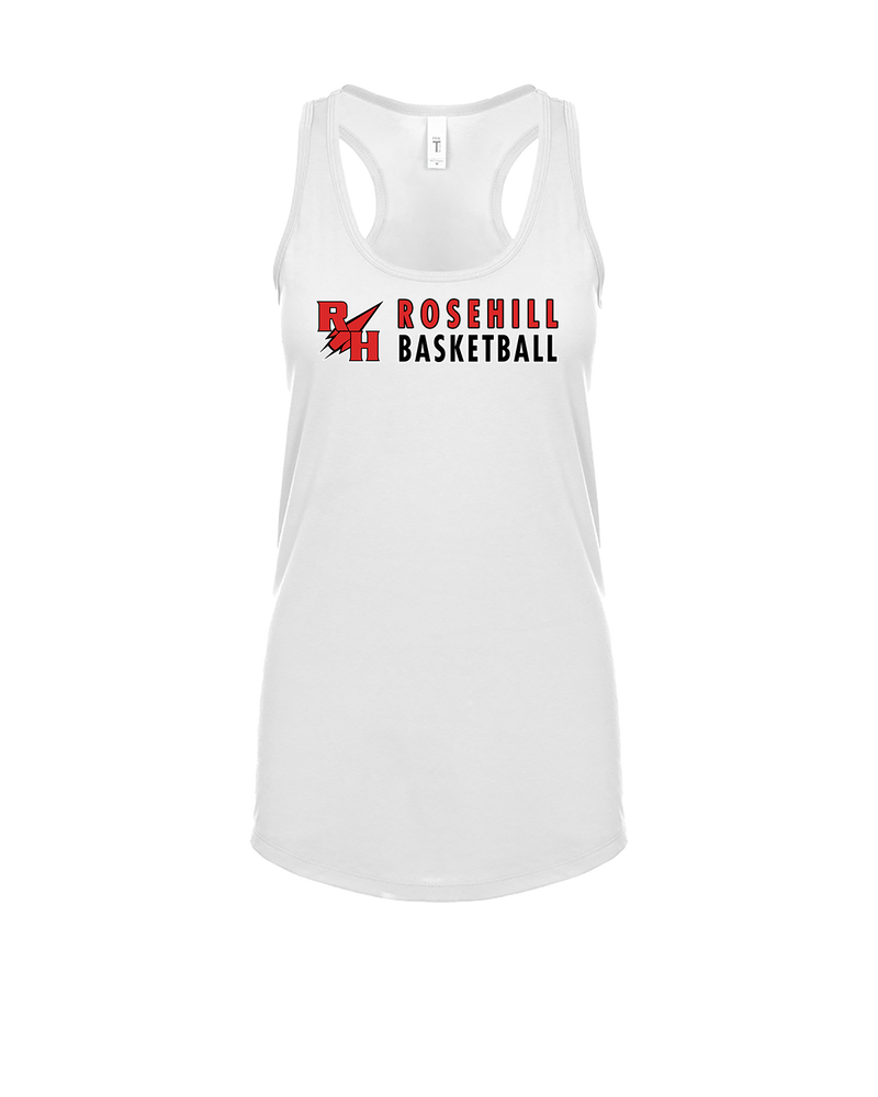 Rose Hill HS Basketball Basic - Womens Tank Top