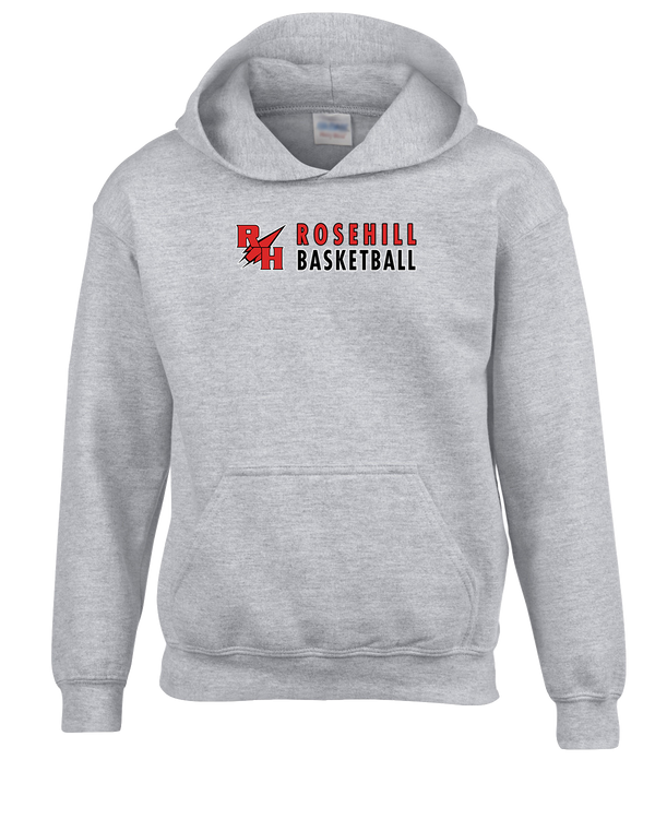 Rose Hill HS Basketball Basic - Youth Hoodie