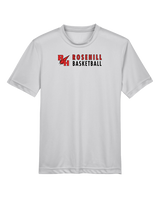 Rose Hill HS Basketball Basic - Youth Performance T-Shirt