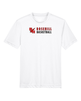 Rose Hill HS Basketball Basic - Youth Performance T-Shirt