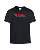 Rose Hill HS Basketball Basic - Youth T-Shirt